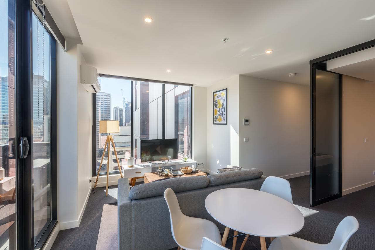 Aparthotel Apc On Bourke Melbourne City Exterior foto